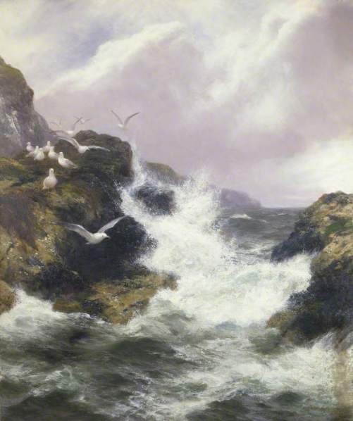 Graham, Peter, 1836-1921; The Seabirds' Domain